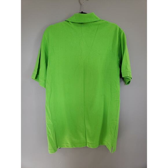NEW NWT South Pole Men's Short‎ Sleeve Polo Green Solid Small - Picture 5 of 5